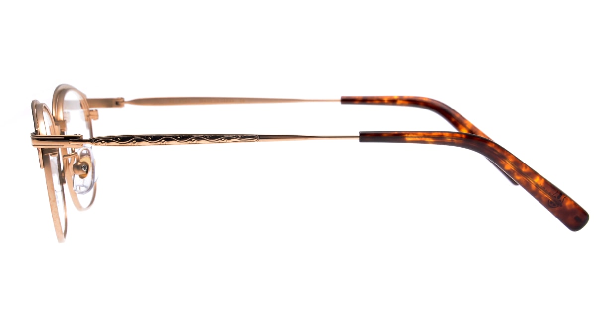 昇治郎 SJ-6106-G/DM-51 [メタル/鯖江産/ウェリントン/茶色]  2