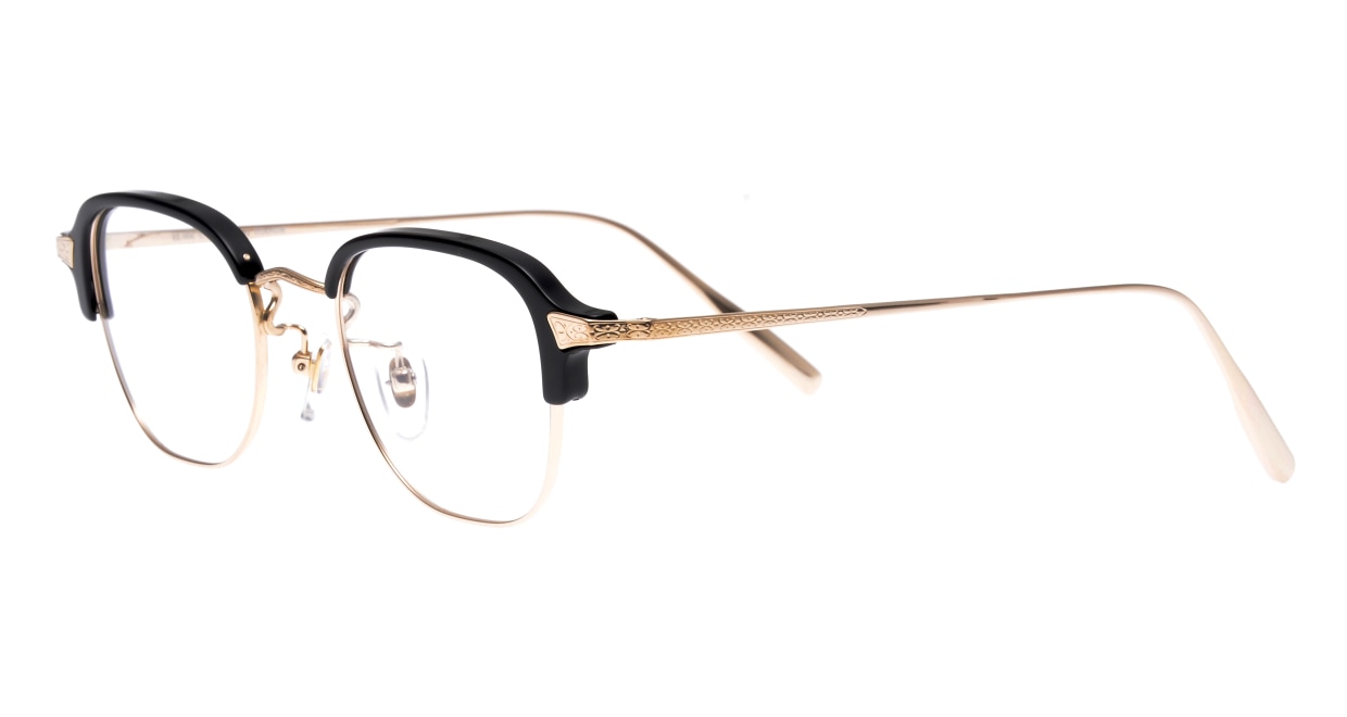 越前國甚六作 EZ-006-1 [黒縁/鯖江産/ウェリントン]  1