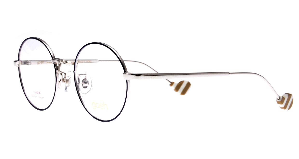 ゴッシュ gos-088-1-45 [黒縁/鯖江産/丸メガネ]  1