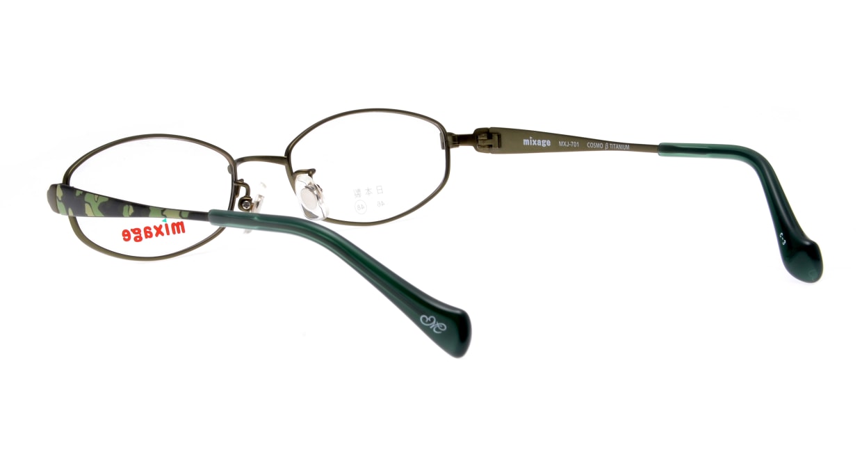 ミクサージュキッズ MXJ-701-3-48 [メタル/オーバル/緑]  3