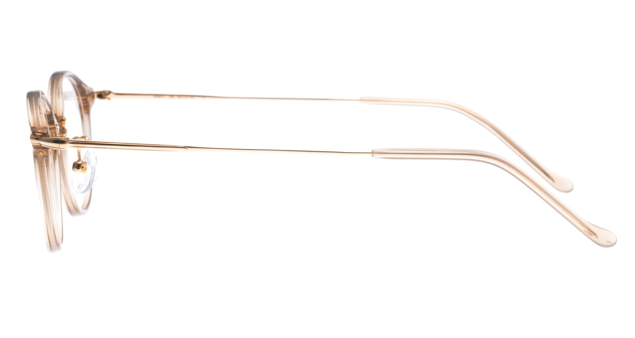 ユニオン アトランティック UA3617-LBR-45 [鯖江産/丸メガネ/透明]  2