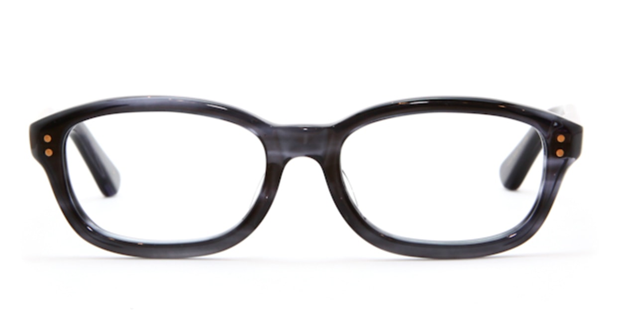 角矢甚治郎 其弐拾-ﾆ-50 [黒縁/鯖江産/ウェリントン] 