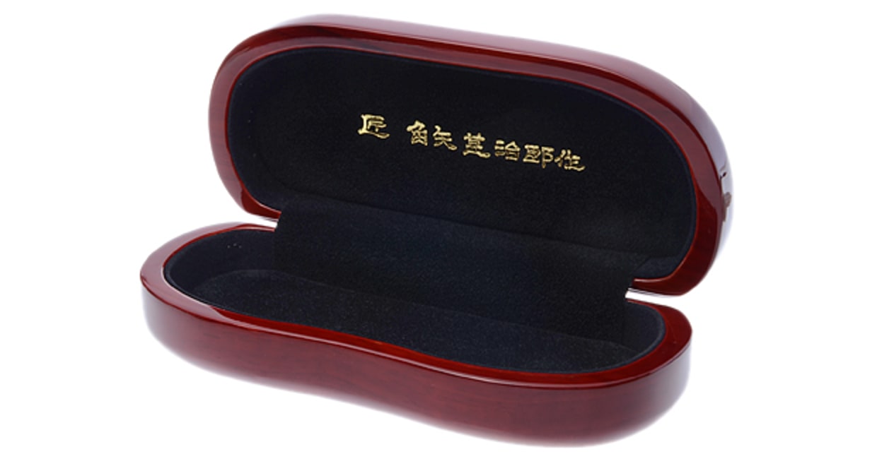 角矢甚治郎 其弐拾参-ﾘ-50 [鯖江産/ウェリントン/べっ甲柄]  4