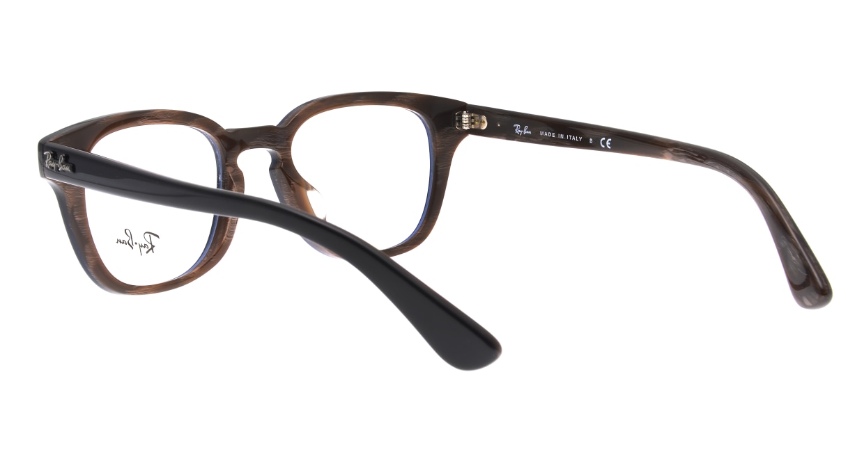 レイバン RX5328D-5465-49 [黒縁/ウェリントン]  3