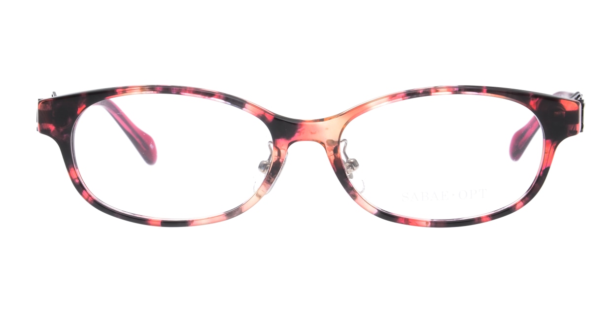 サバエオプト SOP033 SOP033-RE-51 [鯖江産/ウェリントン/ピンク] 