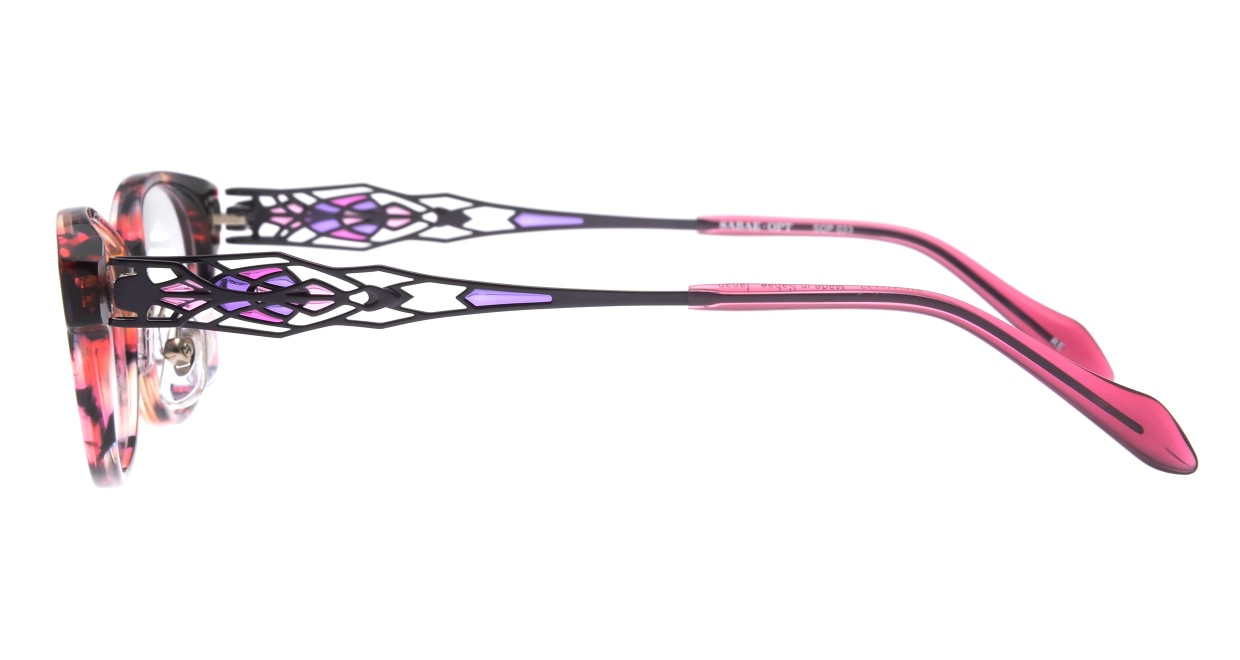 サバエオプト SOP033 SOP033-RE-51 [鯖江産/ウェリントン/ピンク]  2