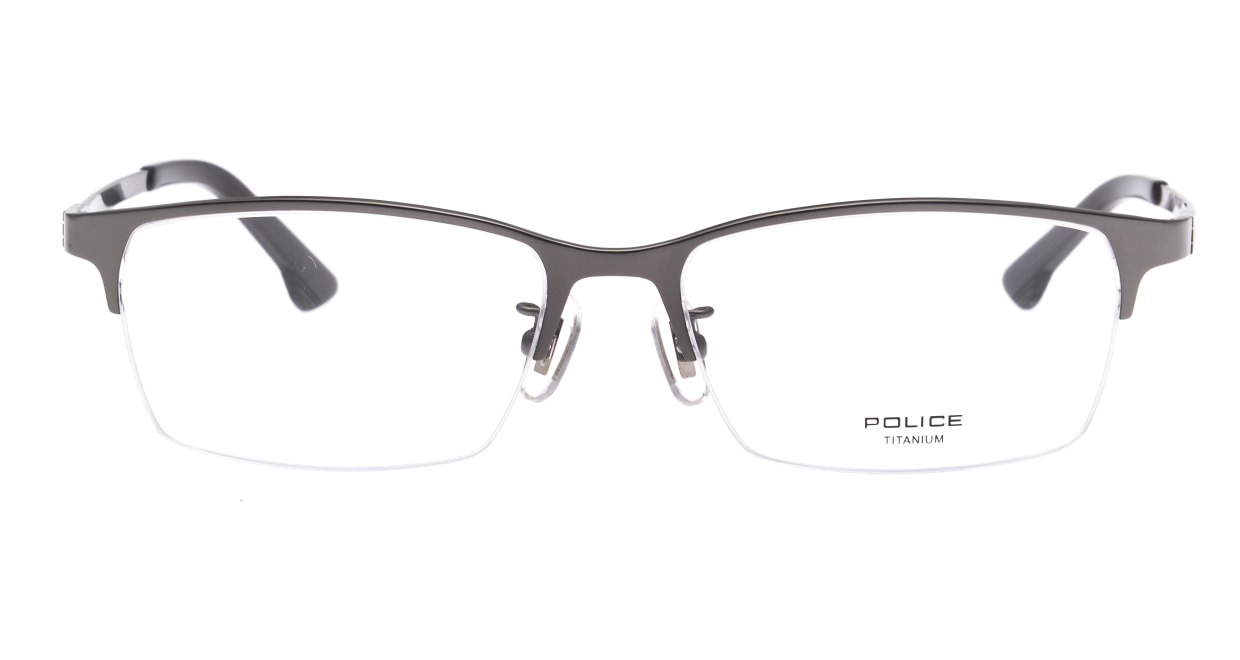 ポリス VPL942J VPL942J-0568-54 [メタル/ハーフリム/スクエア/グレー] 