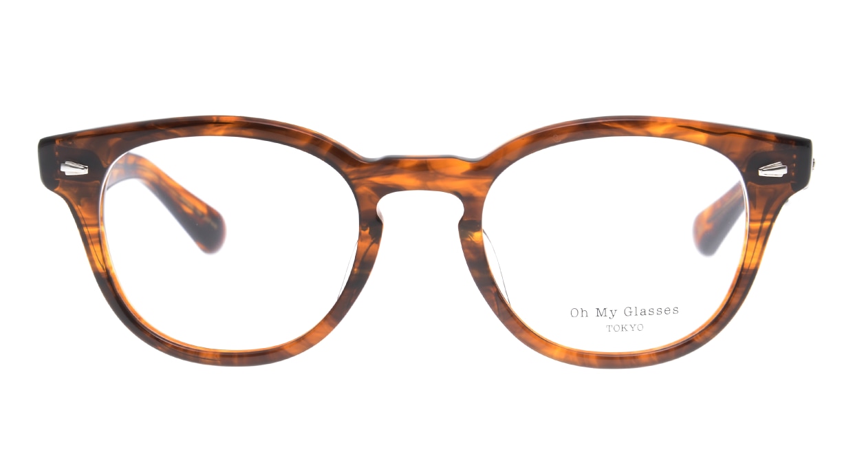 Oh My Glasses TOKYO Lucas omg-070-BR-48 [鯖江産/ウェリントン/茶色] 