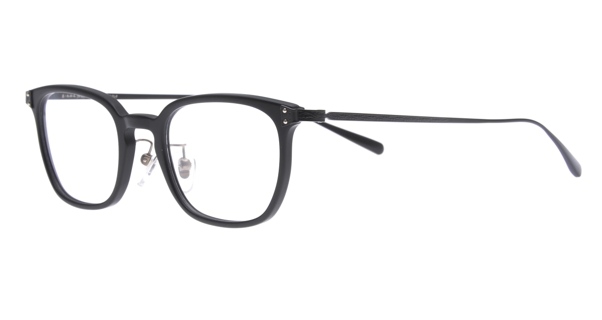 越前國甚六作 JN-039-C-3ｰ49 [黒縁/鯖江産/ウェリントン]  1