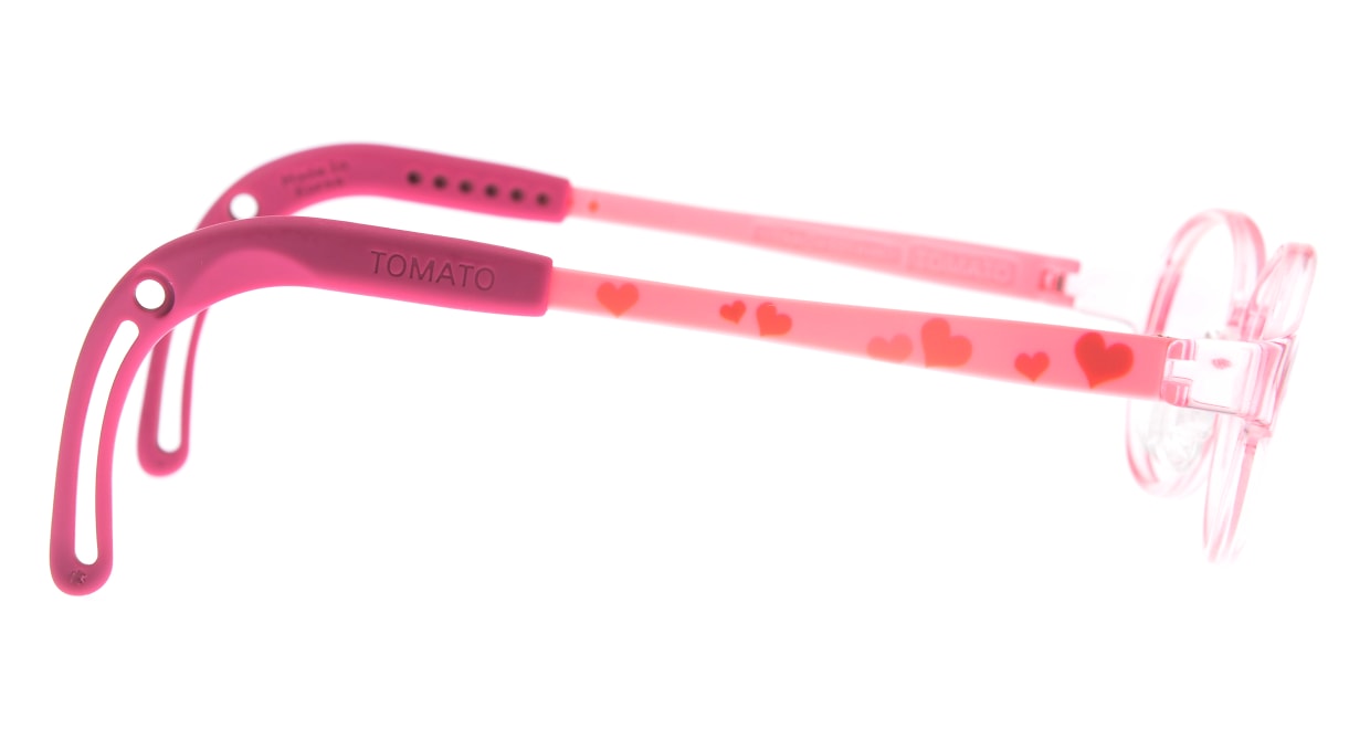トマトグラッシーズ kids TKAC13-K/HART-43 [オーバル/ピンク]  2
