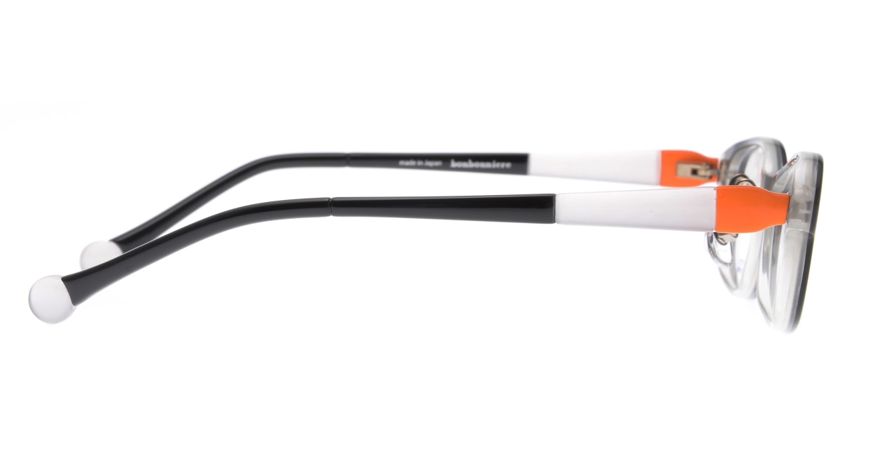 ボンボニエール BN2026-21-46 [黒縁/鯖江産/オーバル]  2