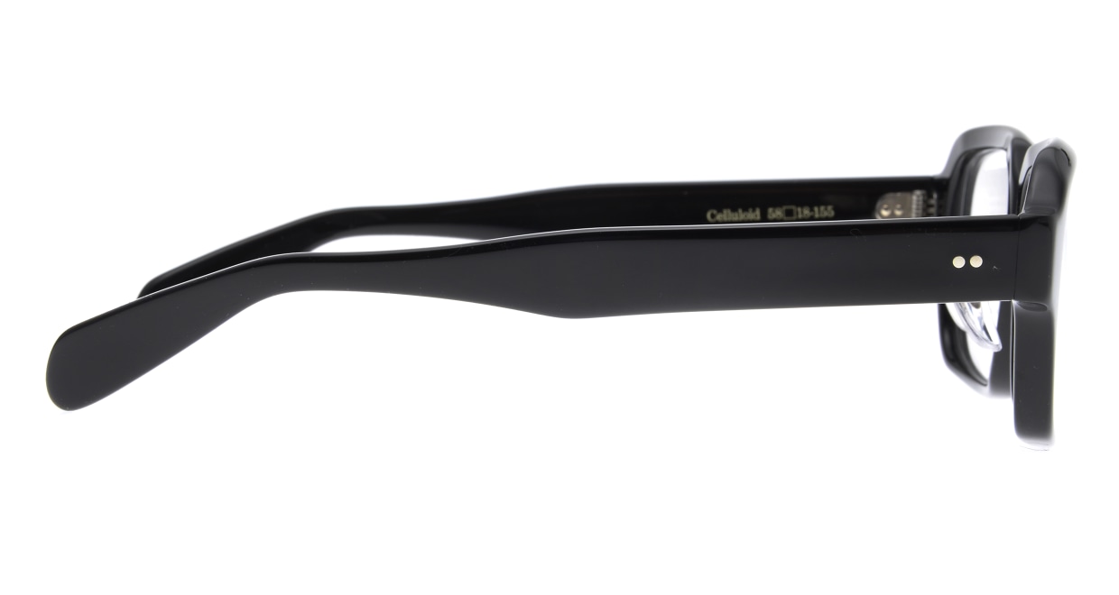 ブイオーシー NO-11-C-1-58 [黒縁/鯖江産/スクエア]  2