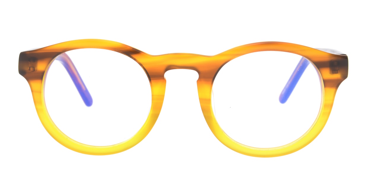 マーシャルアイウェア NICO - Small Opt MA0006-Cubaｰ167157-101 [丸メガネ/茶色] 