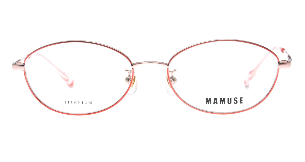 マミューズ M-8008-PK-51 [メタル/オーバル/ピンク] 