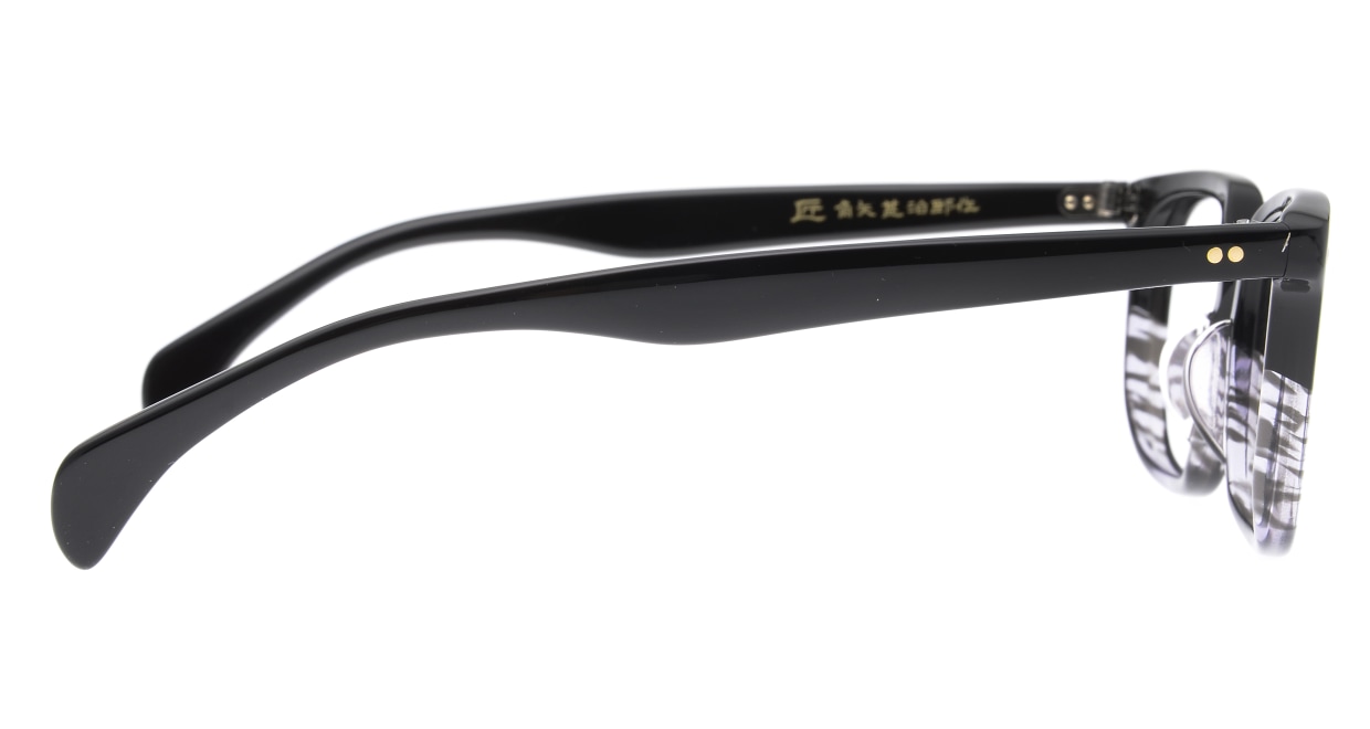 角矢甚治郎 其参拾-ﾜ-49 [黒縁/鯖江産/ウェリントン]  2