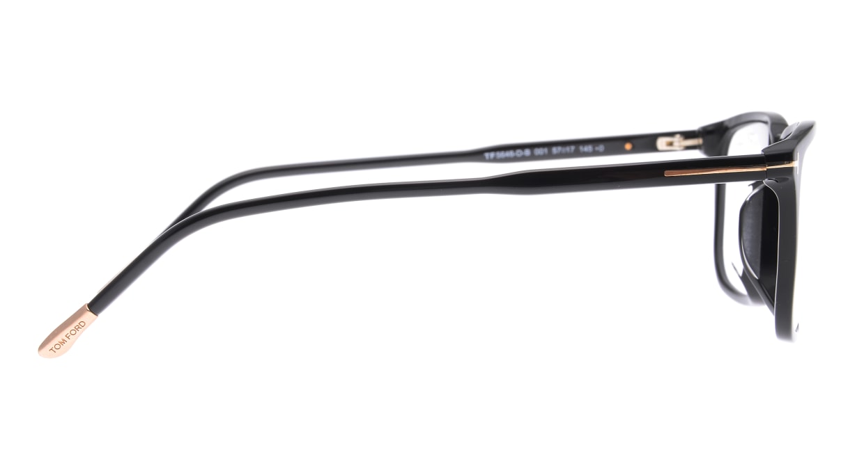 トムフォード FT5646DBAsianFitBLUE BLOCK FILTER-001-57 [黒縁/ウェリントン]  2