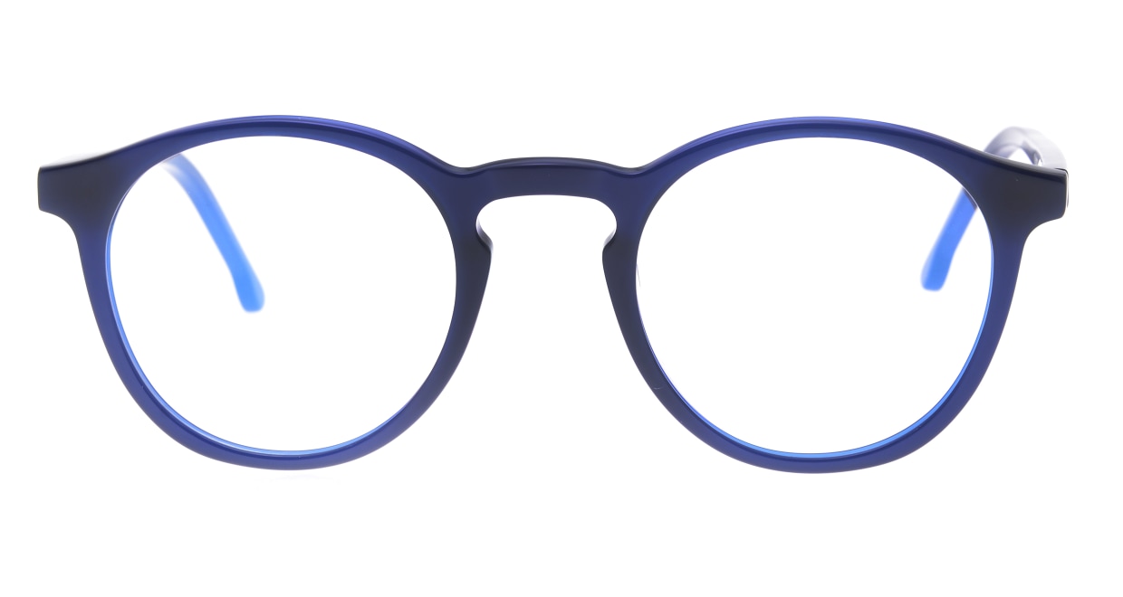 KOMONO MARTIN KOM-O1655-MIDNIGHT [丸メガネ/青] 
