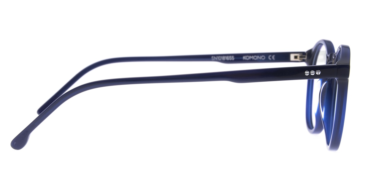 KOMONO MARTIN KOM-O1655-MIDNIGHT [丸メガネ/青]  2