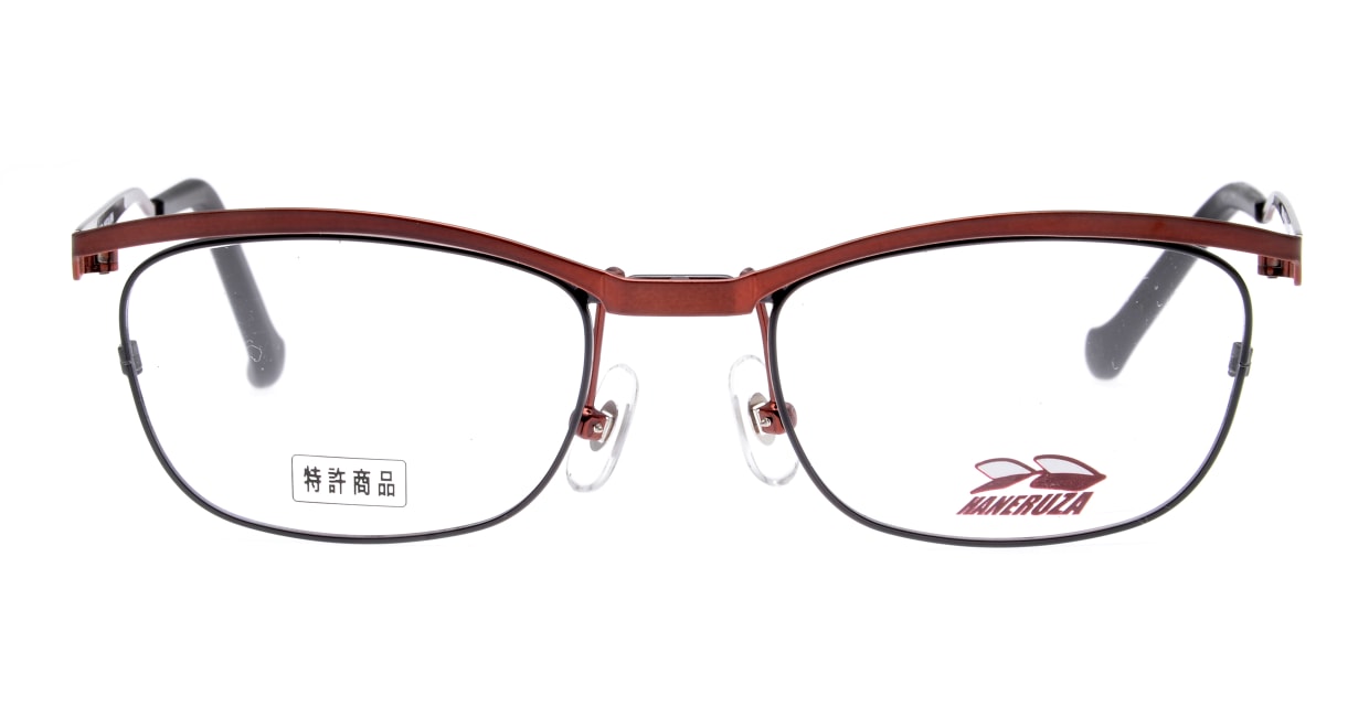 ハネルザHN-1041-04-49 [メタル/鯖江産/ウェリントン/赤] 