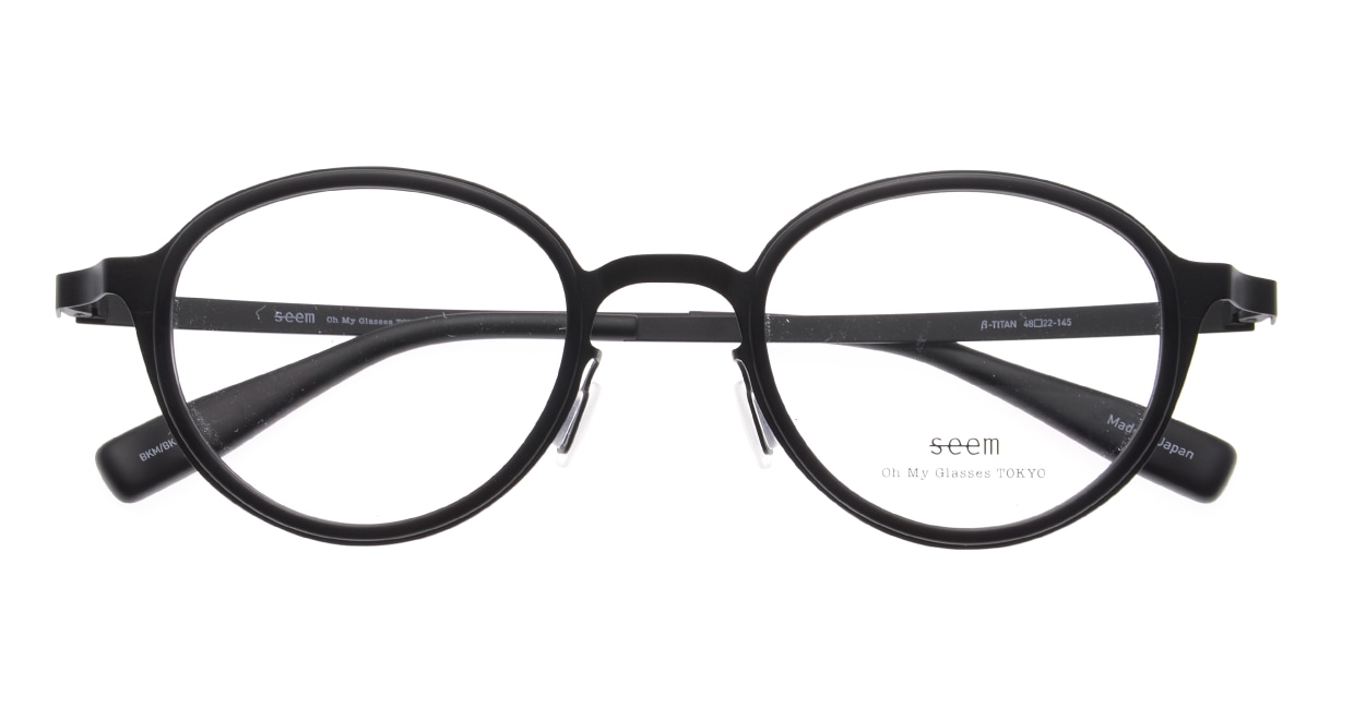 seem Oh My Glasses TOKYO omg-138 Rosa-BKM-48 [メタル/鯖江産/丸メガネ]  4