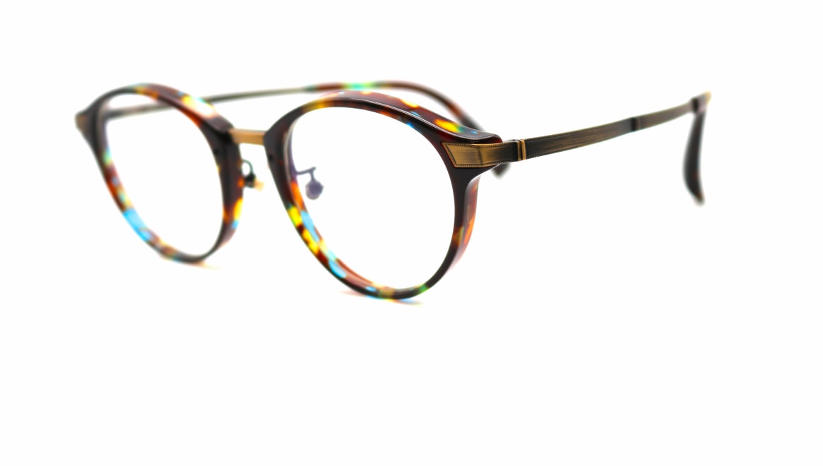 丹羽 雅彦 NM-127-C4-47 [鯖江産/丸メガネ/派手]  1