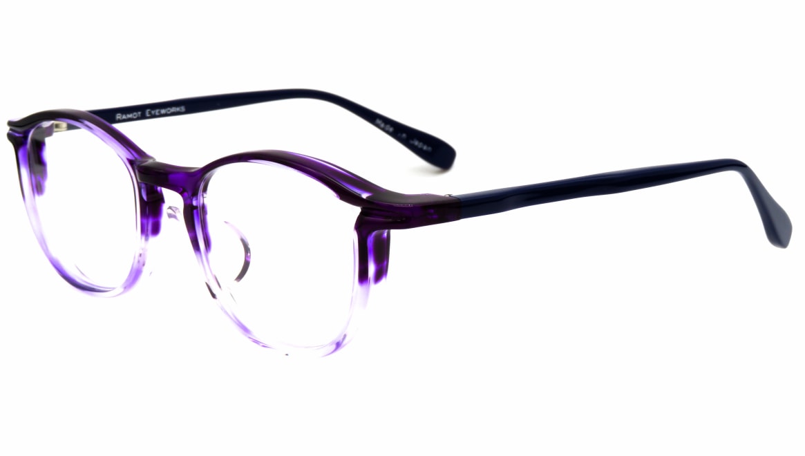 RAMOT EYEWORKS RM-007-26 [鯖江産/丸メガネ/紫]  1