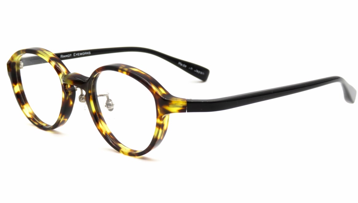 RAMOT EYEWORKS RM-013-61 [鯖江産/丸メガネ/べっ甲柄]  1