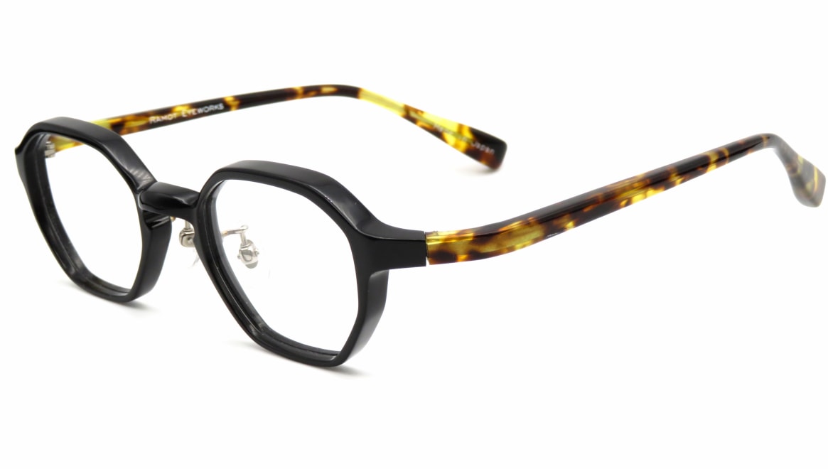 RAMOT EYEWORKS RM-015-60 [黒縁/鯖江産/丸メガネ]  1