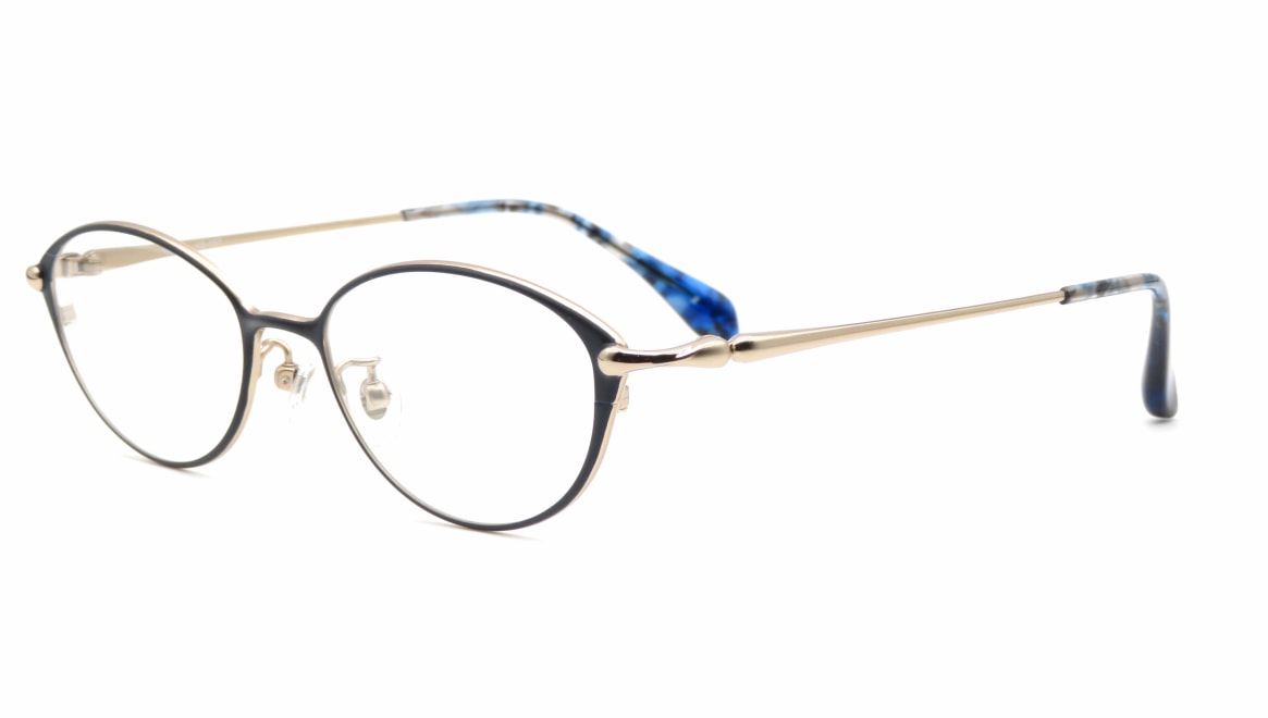 ヴィセ VS-007-2-49 [メタル/鯖江産/オーバル/青]  1