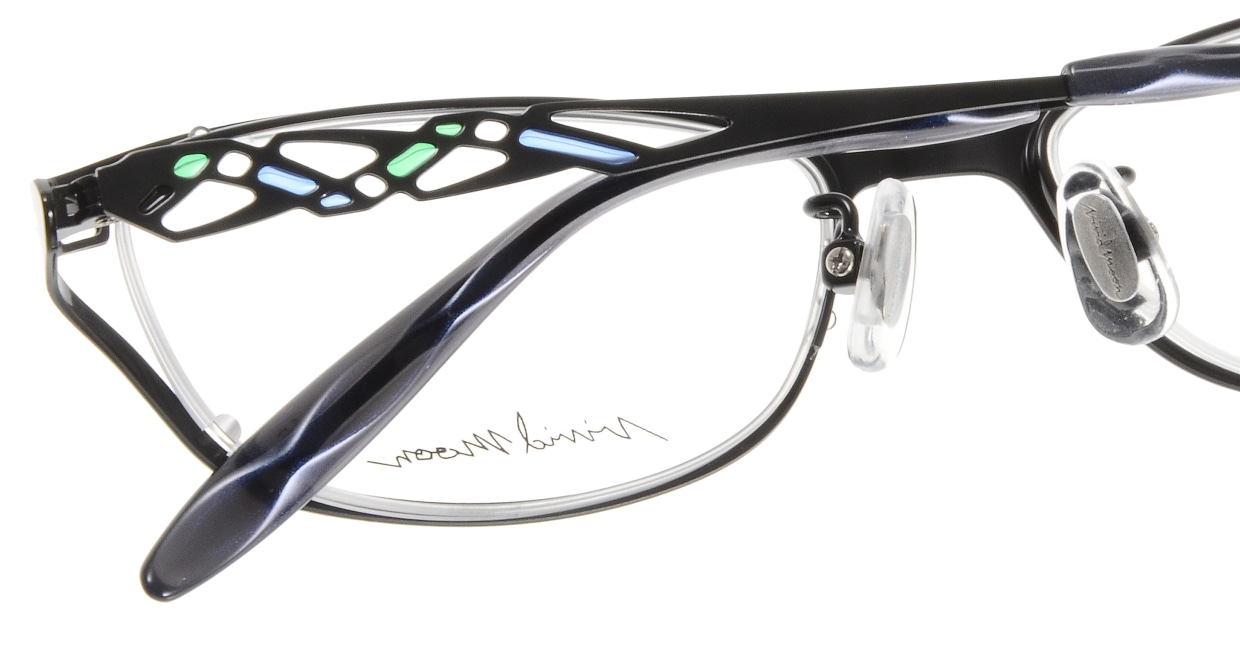 ヴィヴィッドムーン VM-11385-045-51 [メタル/鯖江産/スクエア/青]  4