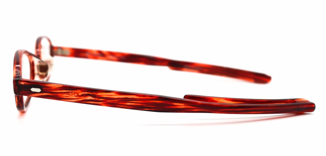 プラウドシックス 120ｰ01-C-2 [鯖江産/オーバル/赤]  2