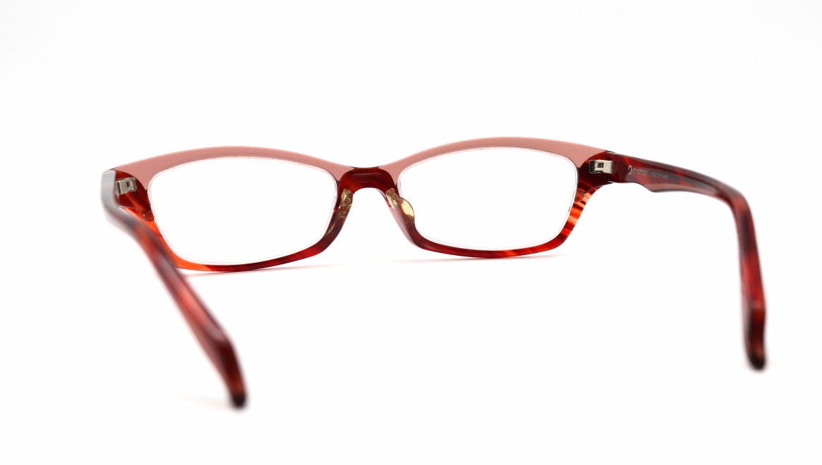 プラウドシックス 240ｰ02-C-2 [鯖江産/スクエア/赤]  3