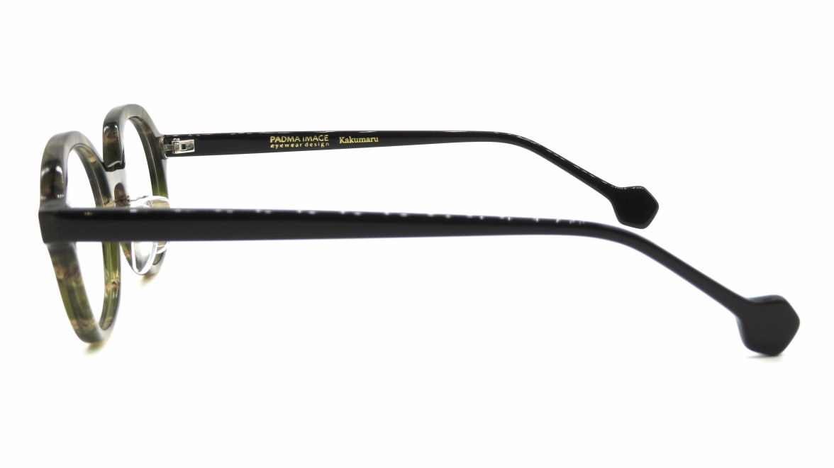 パドマイメージ Kakumaru-154-47 [鯖江産/丸メガネ/緑]  2