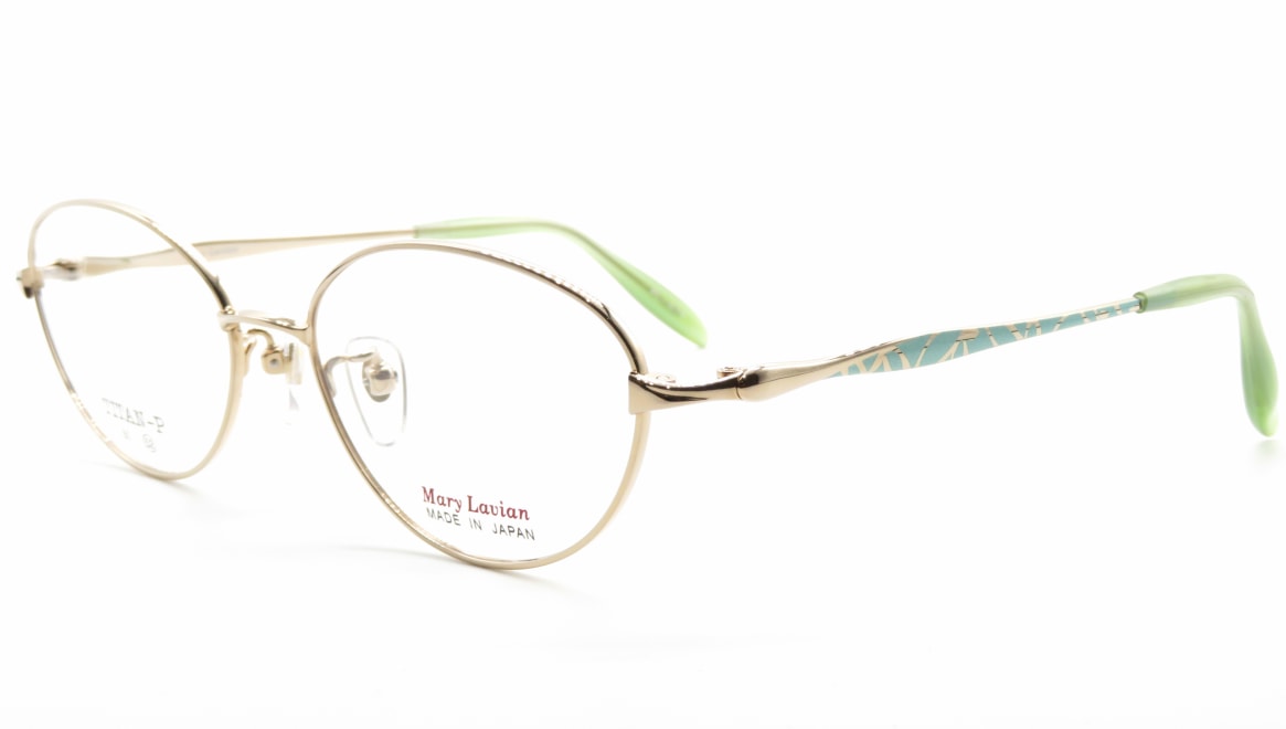 マリーラビアン ML-874-C-4-52 [メタル/鯖江産/オーバル/ゴールド]  1