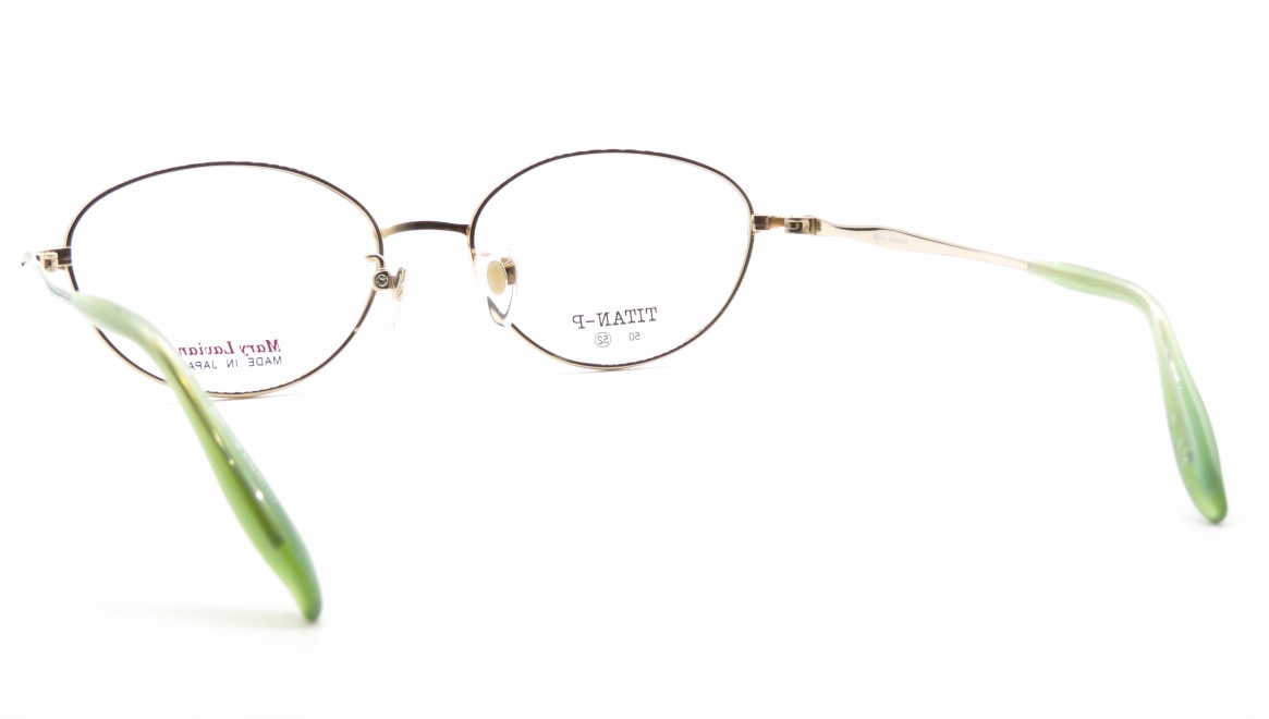 マリーラビアン ML-874-C-4-52 [メタル/鯖江産/オーバル/ゴールド]  3