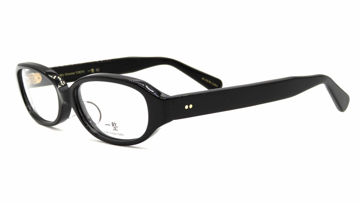 Oh My Glasses TOKYO 一整 ISSEY-02-BK-54 [黒縁/鯖江産/オーバル]  1