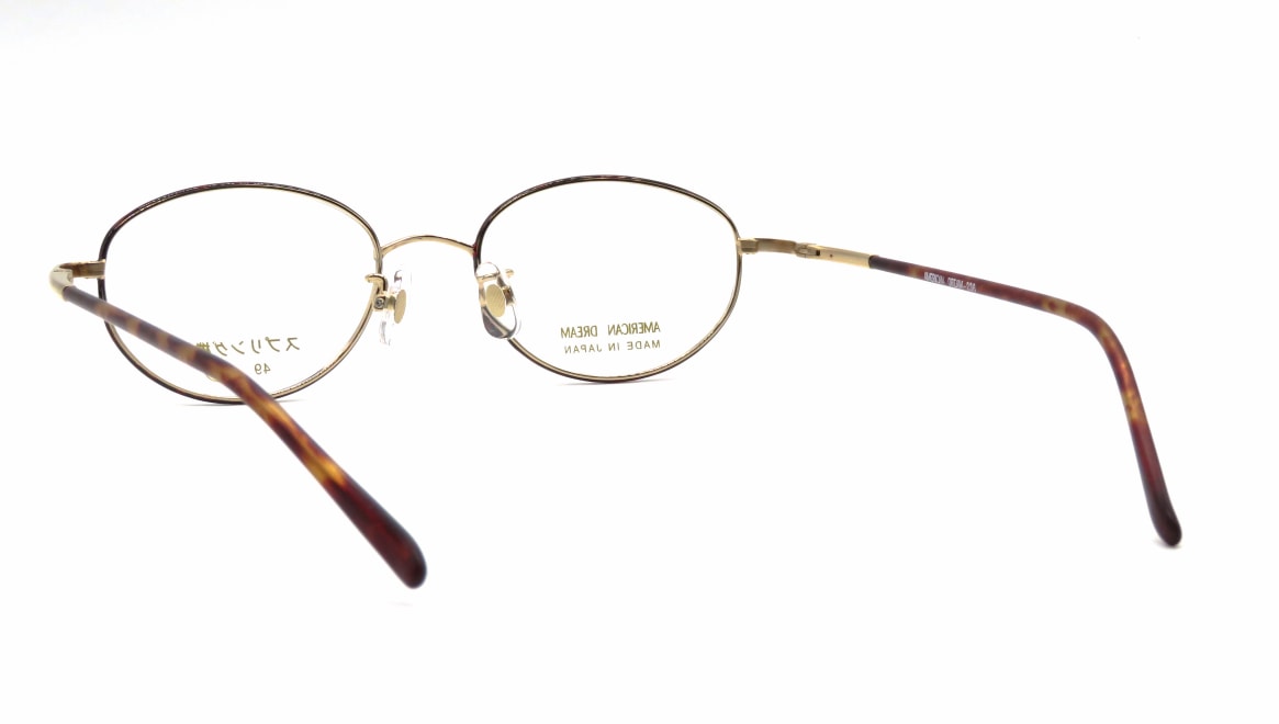 アメリカンドリーム AD-236-C-1-51 [メタル/鯖江産/オーバル/べっ甲柄]  3