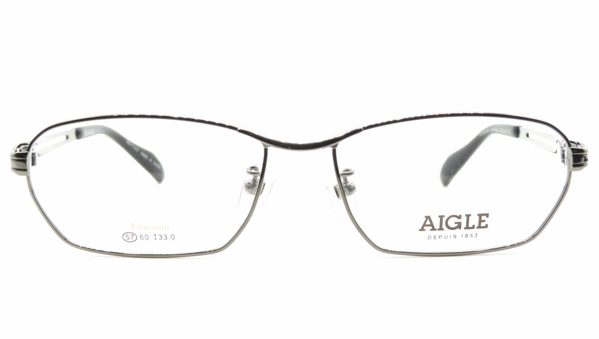 エーグル AG1143-1-57 [メタル/スクエア/シルバー] 