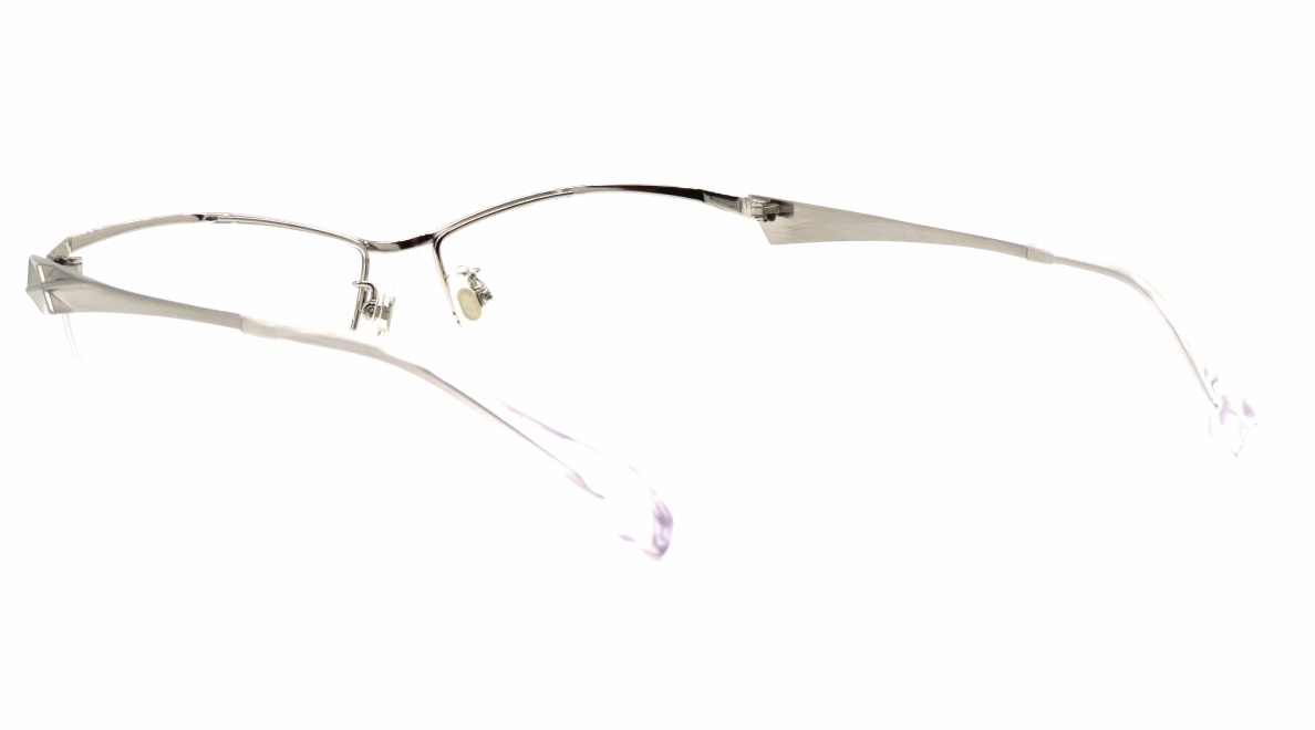 キャサリンハムネット KH9178-1-57 [メタル/鯖江産/ハーフリム/スクエア/シルバー]  3