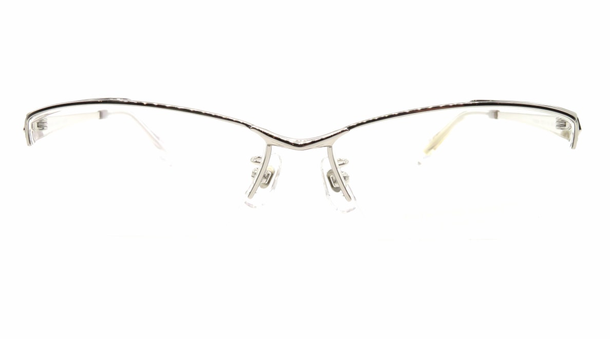 キャサリンハムネット KH9188-1-57 [メタル/鯖江産/ハーフリム/スクエア/シルバー] 