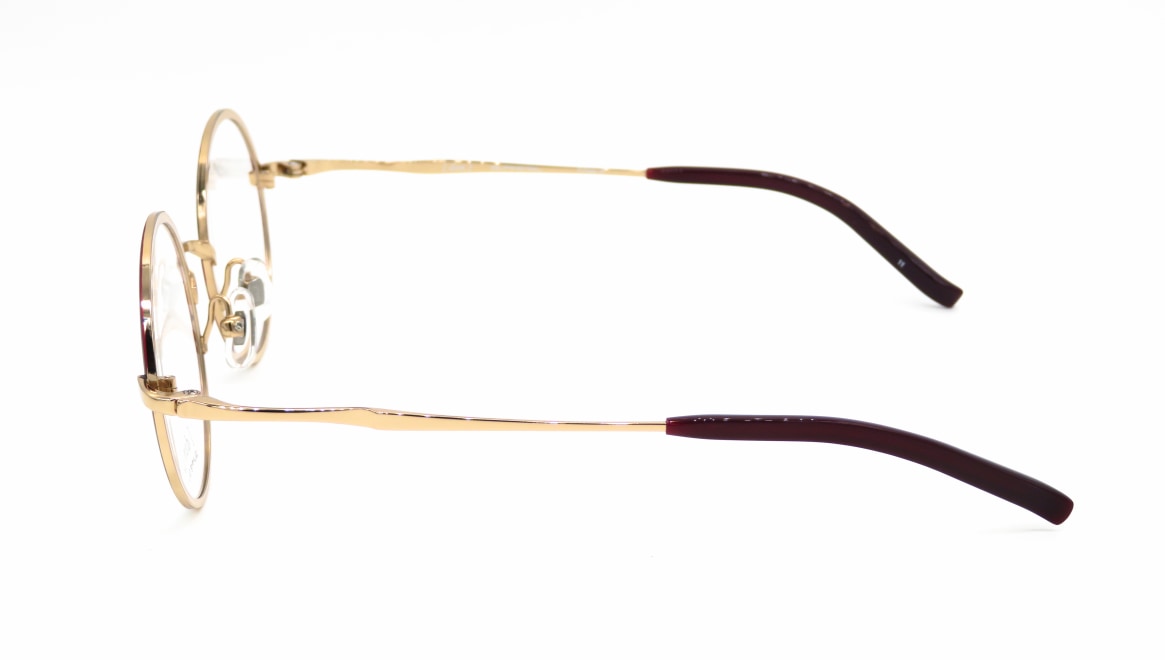 ドゥアン 123-11-47 [メタル/鯖江産/丸メガネ/赤]  2