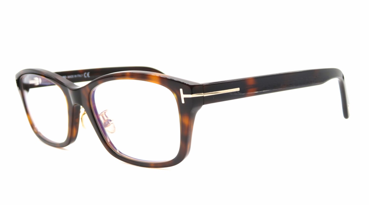 トムフォード FT5724DB AsianFit BLUE BLOCK FILTER-052-56｜メガネのオーマイグラス(めがね・眼鏡