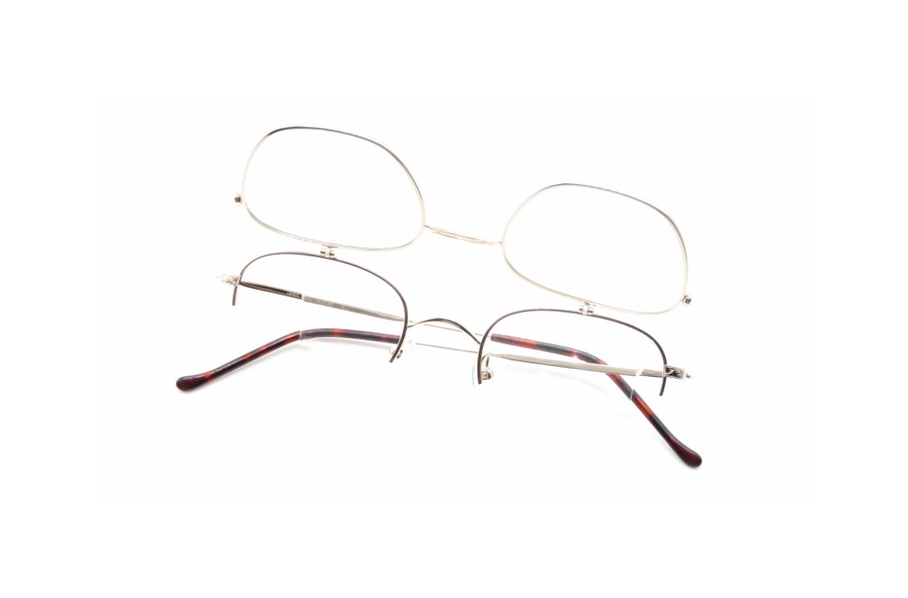 ユニオン アトランティック UA3622-GD/BL-48 [メタル/鯖江産/ハーフリム/ウェリントン/青]  4