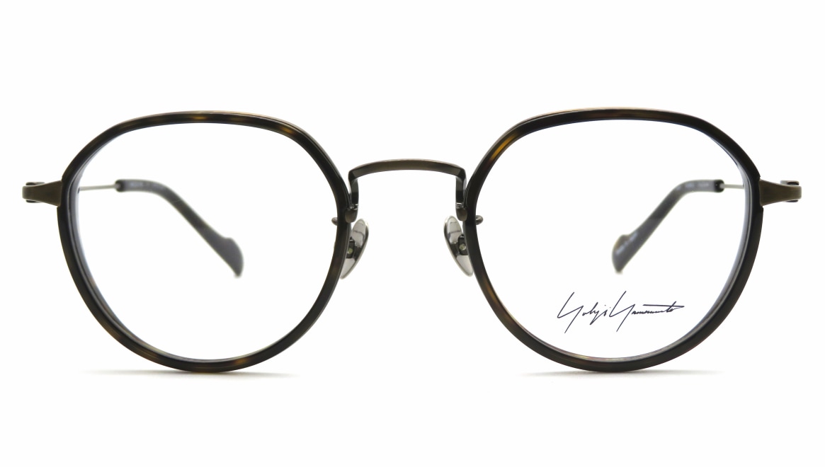 ヨウジヤマモト 19-0055-03-48 [鯖江産/丸メガネ/べっ甲柄] 