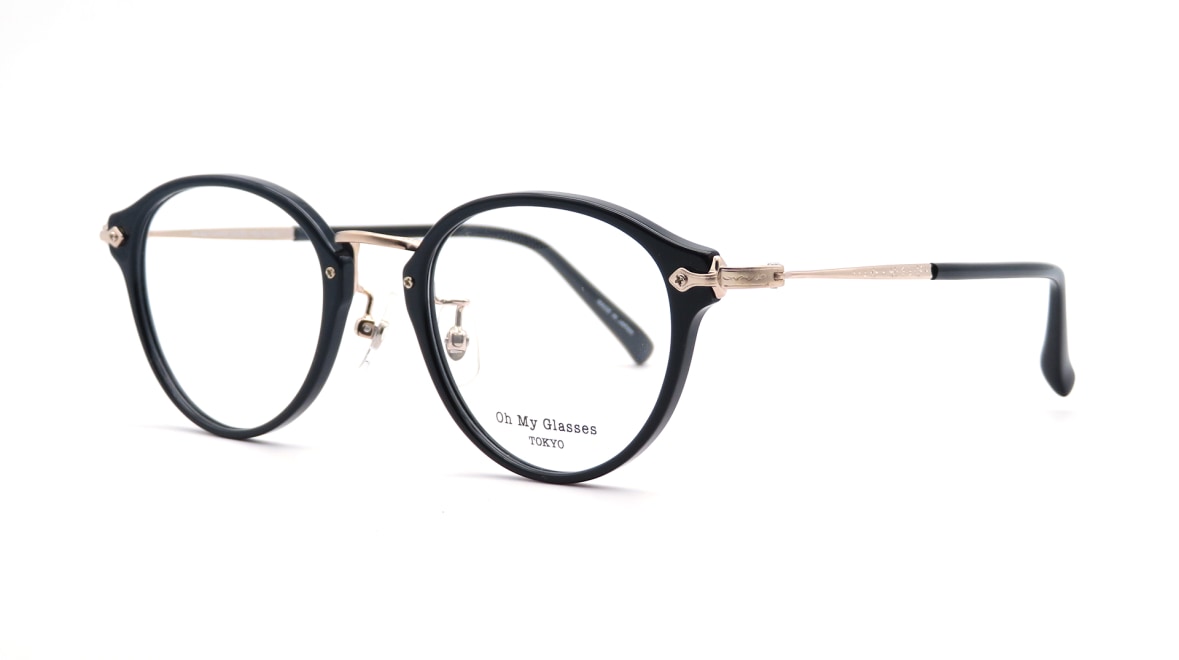 Oh My Glasses TOKYO Gil omg-142-1-48 [黒縁/鯖江産/丸メガネ]  1