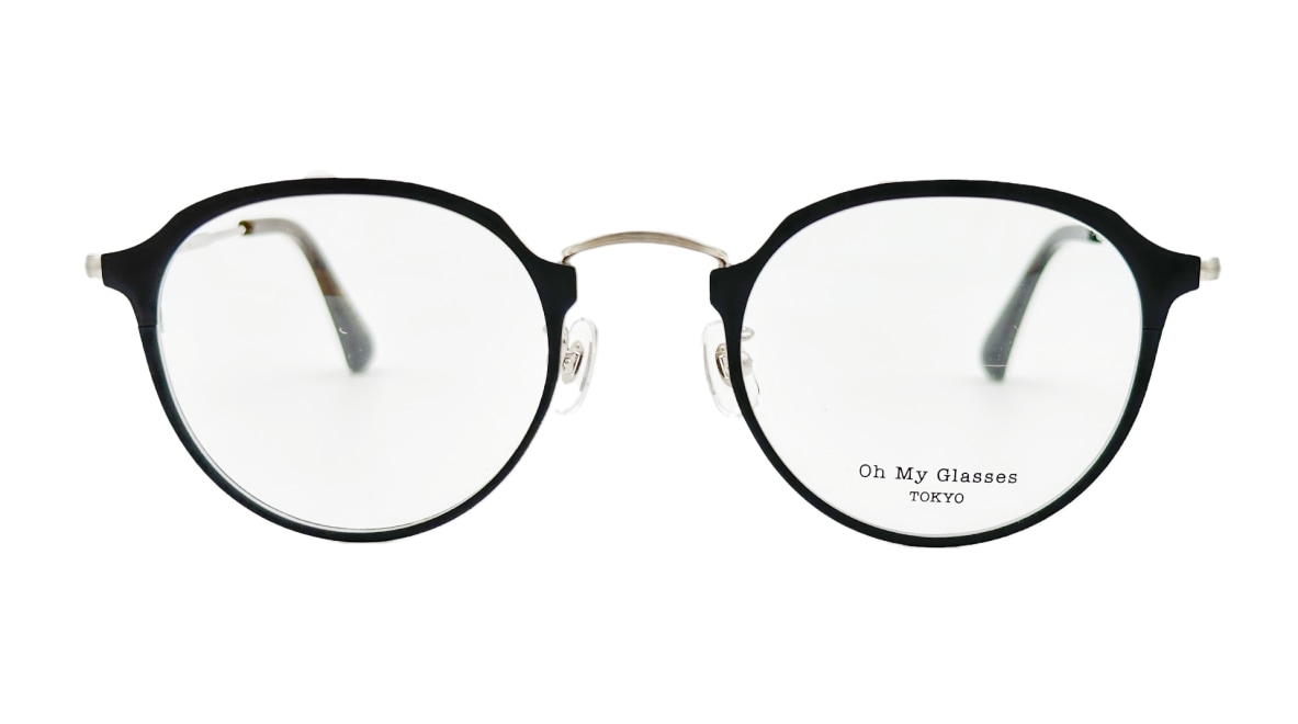 Oh My Glasses TOKYO Zoe2 omg-147-BKSV-49 [メタル/鯖江産/オーバル] 