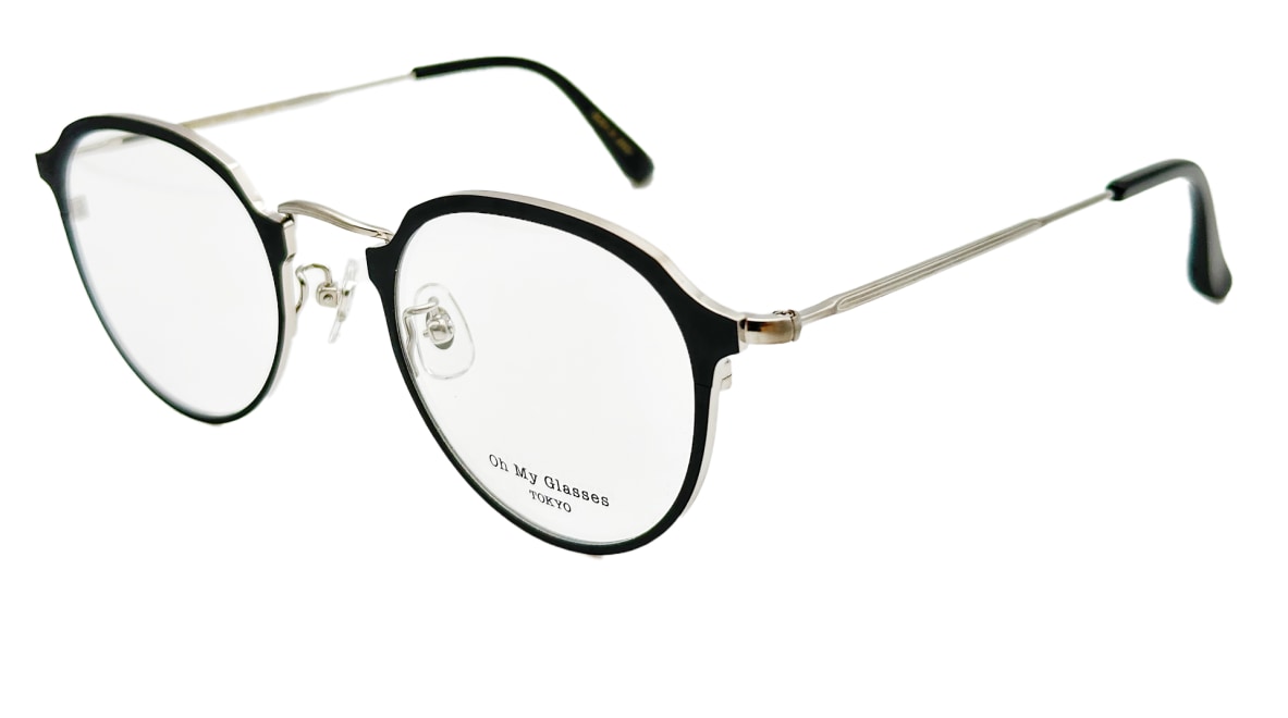 Oh My Glasses TOKYO Zoe2 omg-147-BKSV-49 [メタル/鯖江産/オーバル]  1