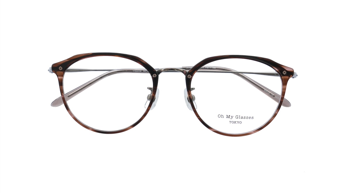Oh My Glasses TOKYO Miles omg-151-BD-50 [鯖江産/丸メガネ/べっ甲柄] 