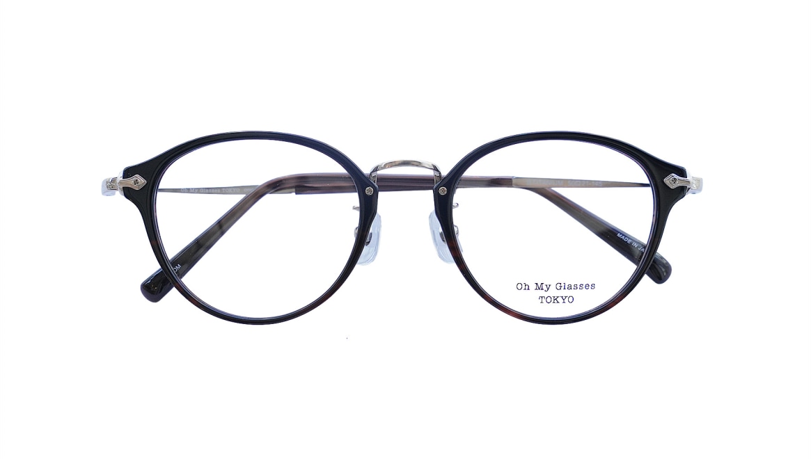 Oh My Glasses TOKYO Gil omg-142-BKDM-50 [黒縁/鯖江産/丸メガネ] 