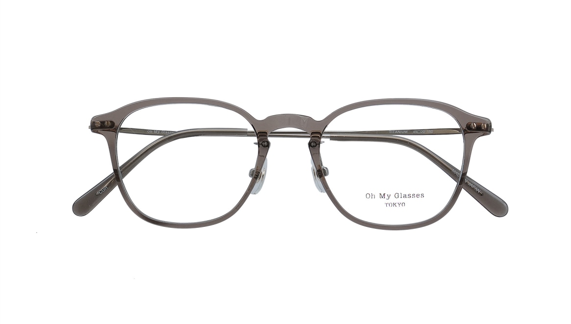 Oh My Glasses TOKYO Marcus omg-158-CGR-49 [鯖江産/ウェリントン/茶色] 